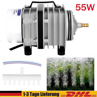 55W Luftkompressor ACO Serie Sauerstoffpumpe Koiteich Gartenteich Belüftung
