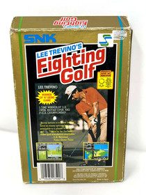 Lee Trevino&rsquo;s Fighting Golf w/Box No Manual Nintendo NES 1988