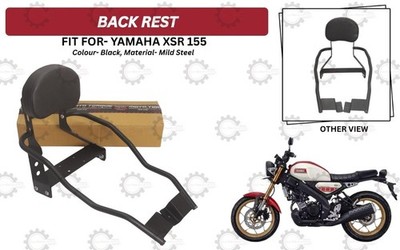 Back Rest Mount With ''Pad Fit For Yamaha XSR 155''