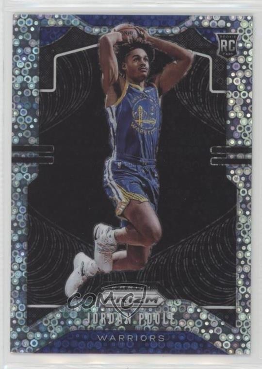 2019-20 Panini Prizm Rookie Fast Break Prizm Jordan Poole #272 Rookie RC 1e57