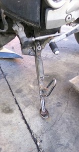side stand KAWASAKI ZR 750 2006 110952