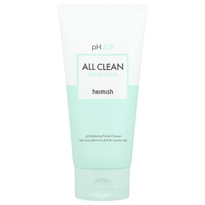 All Clean Green Foam Facial Cleanser, 5.29 oz (150 g)