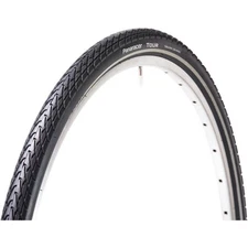 Panaracer Tour Tire - 700 x 38, Clincher, Steel, Black/Reflective ZW738-TR-B-RE