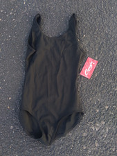 NWT Capezio Tank Leotard Small Black