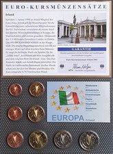 Irland  Euro-Kursm&uuml;nzens&auml;tze in Noppenfolie - Auswahl versch. Jahrg&auml;nge
