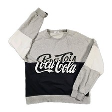 Vtg Pepsi X Coca Cola Large Pullover Sweatshirt Custom Handmade 90s Retro Skater