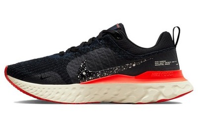 Nike React Infinity Run Obsidian Bright Crimson - DZ3014-002 Size