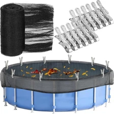29.5 Feet round Pool Leaf Net Cover for 28FT above Ground Pool, Winter Cover Mes