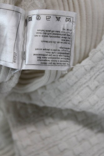 Chanel Womens Cotton Lace Texture Sheer Mock Neck Mini Dress White Size 36 - Picture 7 of 8
