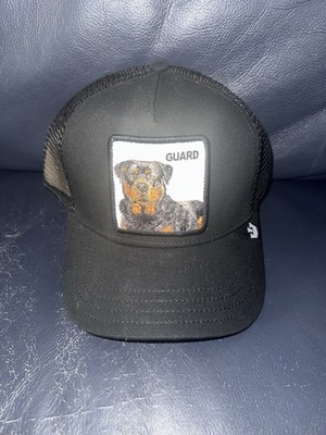 Goorin Bros The Farm Hat Guard Dog Rottweiler Rottie Black Adjustable  Trucker