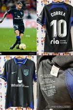 Maglia Correa Atletico Madrid  Player Iusse  Shirt maillot camiseta trikot