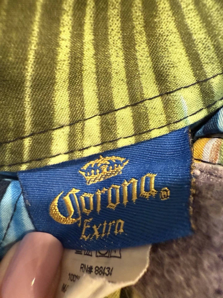 Bañador Corona Board Shorts Hombre Mediano 32 Botellas Palmera Cerveza Surf Playa Foto 4 de 4