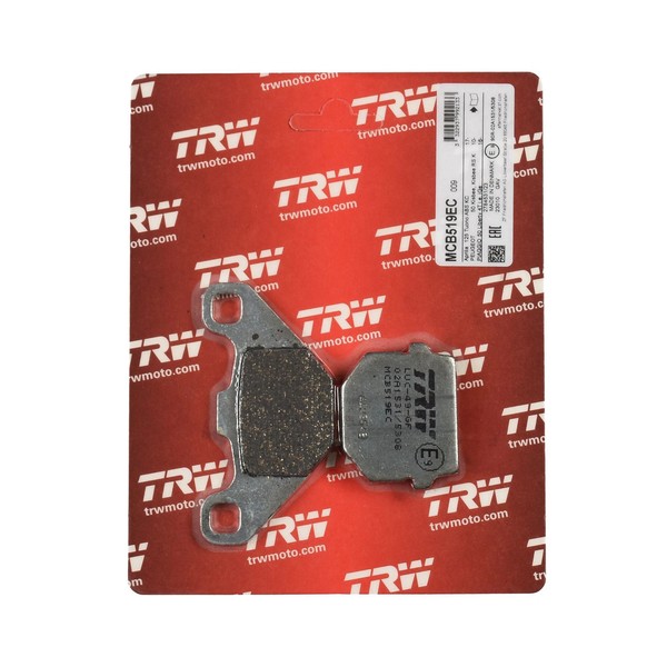 Trw Bremsbelag (FüR: Aprilia Tuono 125 Abs (Euro 5) XAB00 21-24 Hinten )-image