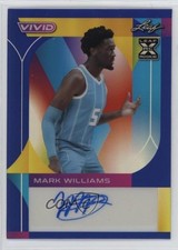 2022-23 Leaf Vivid Blue 10/30 Mark Williams #BA-MW1 Rookie Auto RC