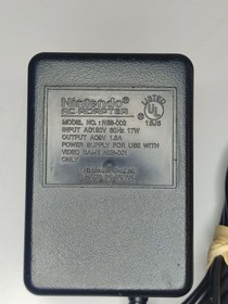 Genuine Nintendo NES AC Adapter NES-002 Original Power Cord