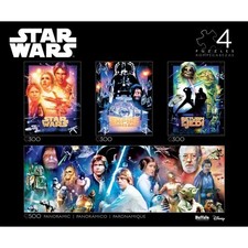 Buffalo Games 4-in-1 Star Wars Multipack Puzzle Collector's Edition Pieces