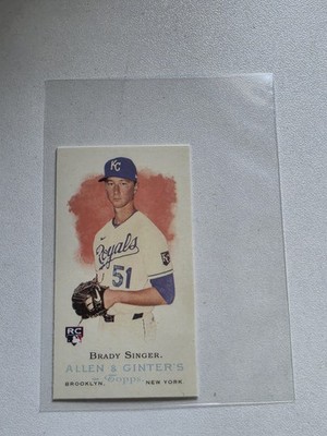 2021 Topps Allen & Ginter's - Mini Rookie Design Variations Brady Singer (RC)