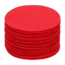 48pcs Carpet Marker Spots 2 Inch Round Floor Markers Non Slip Carpet Dots, Red