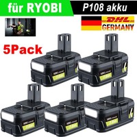 5X 18V 7.0Ah Akku FüR Ryobi One Plus Lithium RB18L50 P108 P104 Batterie 18VOLT