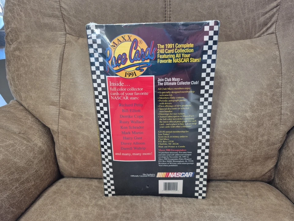 COMPLETE SEALED NEW IN BOX 1991 MAXX RACE CARDS 240 CARD SET DALE EARNHARDT - Image 3 of 4
