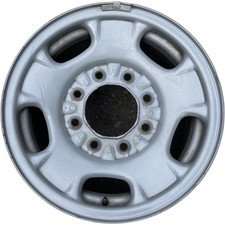 Chevrolet 17x7.5 2500 3500 Denali Sierra 2500 Black Steel Wheel 2011-2024