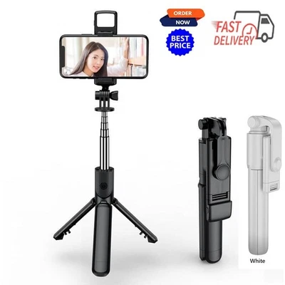 Porte-Téléphone Monopode Bluetooth 360° Avec Trépied Pour iPhone Pixel GoPro - Photo 1/4