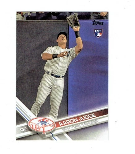 2017 TOPPS ROOKIE CARD AARON JUDGE #287   SERIES 1 VARIATION