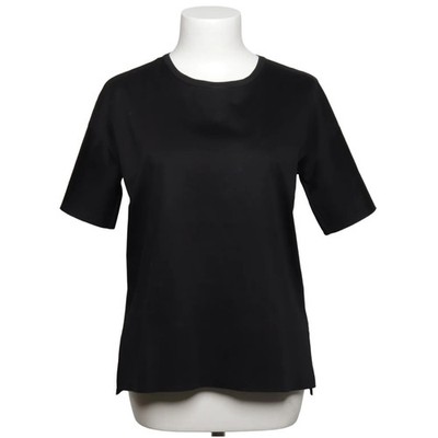 Jil Sander, T-shirt, Größe: 34, Schwarz, Baumwolle/Polyurethan, Einfarbig #xPk