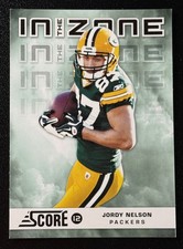 Jordy Nelson Green Bay Packers Insert In The Zone #4 - 2012 Score