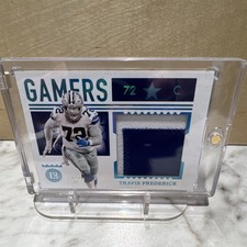Panini 2020 Encased Gamers Sapphire Travis Frederick #GJ-12 /20 Cowboys