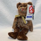 Ty Beanie Baby CHAMPION Bear 2002 PORTUGAL FIFA World Cup Vintage Plush Animal