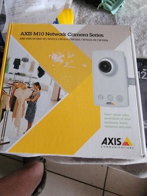 AXIS Communications M1034-W P/N # 0522-004 Wireless Network Camera - Used 