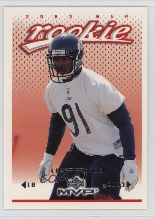 Lance Briggs Upper Deck MVP #359 Base