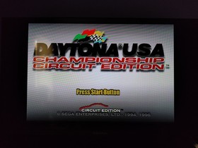 Daytona USA: Championship Circuit Edition (Sega Saturn, 1998) *Disc Only* Tested