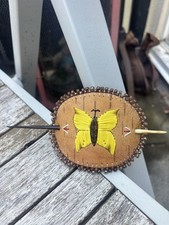 Indigenous Birch Bark Butterfly Hair Pin