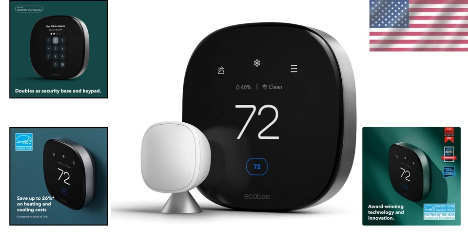 Programmable Wifi Thermostat - Works with Siri & Alexa - Image 2 of 4