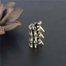 Brass Vertebrae Shape Lanyard Bead Paracord Pendant Bracelet Making EDC