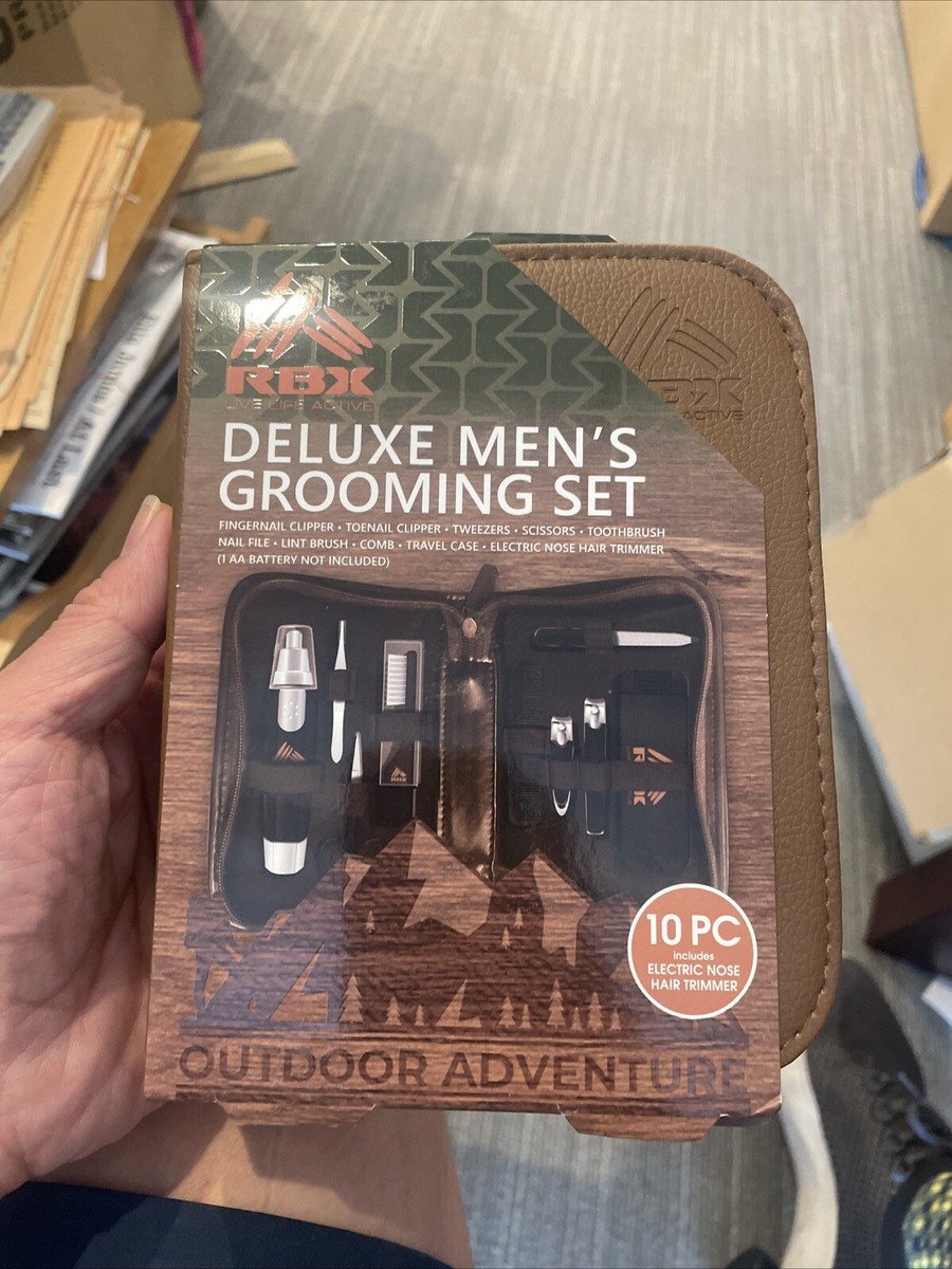 RBX Deluxe Men's Grooming Set electric nose hair trimmer | eBay