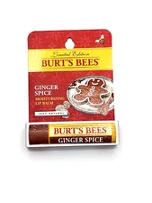 NEW Burt's Bees Moisturizing Lip Balm- Ginger Spice