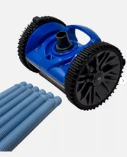 Pentair 360473 V2 Suction Rebel Pool Vacuum Cleaner Head with OEM 12 Hoses