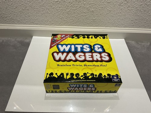 Wits and Wagers 2007 North Star Board Game - 100% Complete