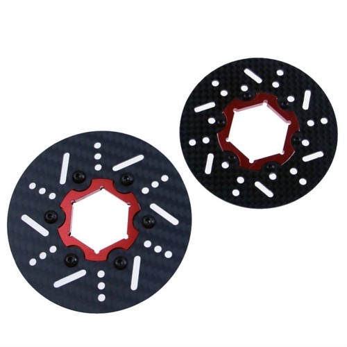 Front and Rear Brake Carbon Disc of 4 Wheel Hydraulic Braking for HPI BAJA 5B 5T - Picture 2 of 9
