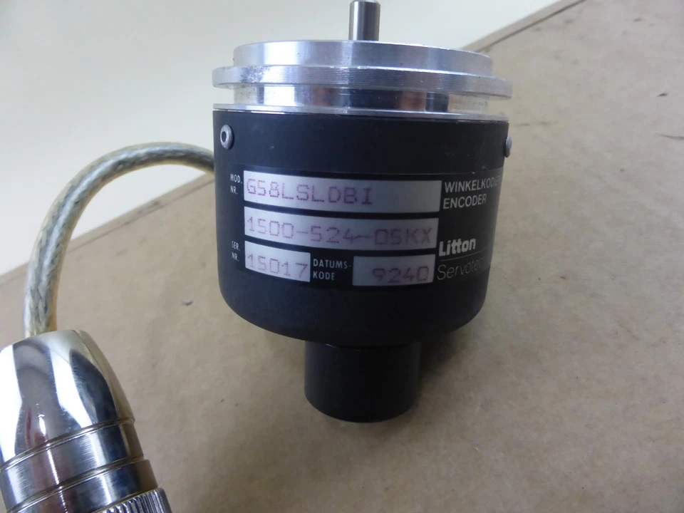 Litton G58LSLDBI 1500-524-058KX Angle Encoder Rotary Encoder - Image 2 of 2