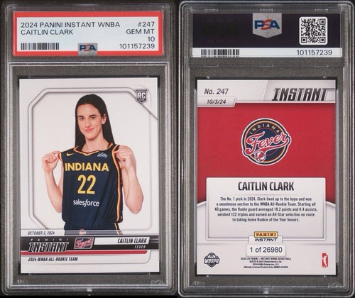 2024 Panini Instant ⭐ Caitlin Clark ⭐ Wnba All Rookie Team☄️ N. 2 - Foto 13