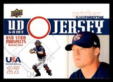 2009 Upper Deck Signature Stars USA Star Prospects Jerseys #27 Blake Forsythe