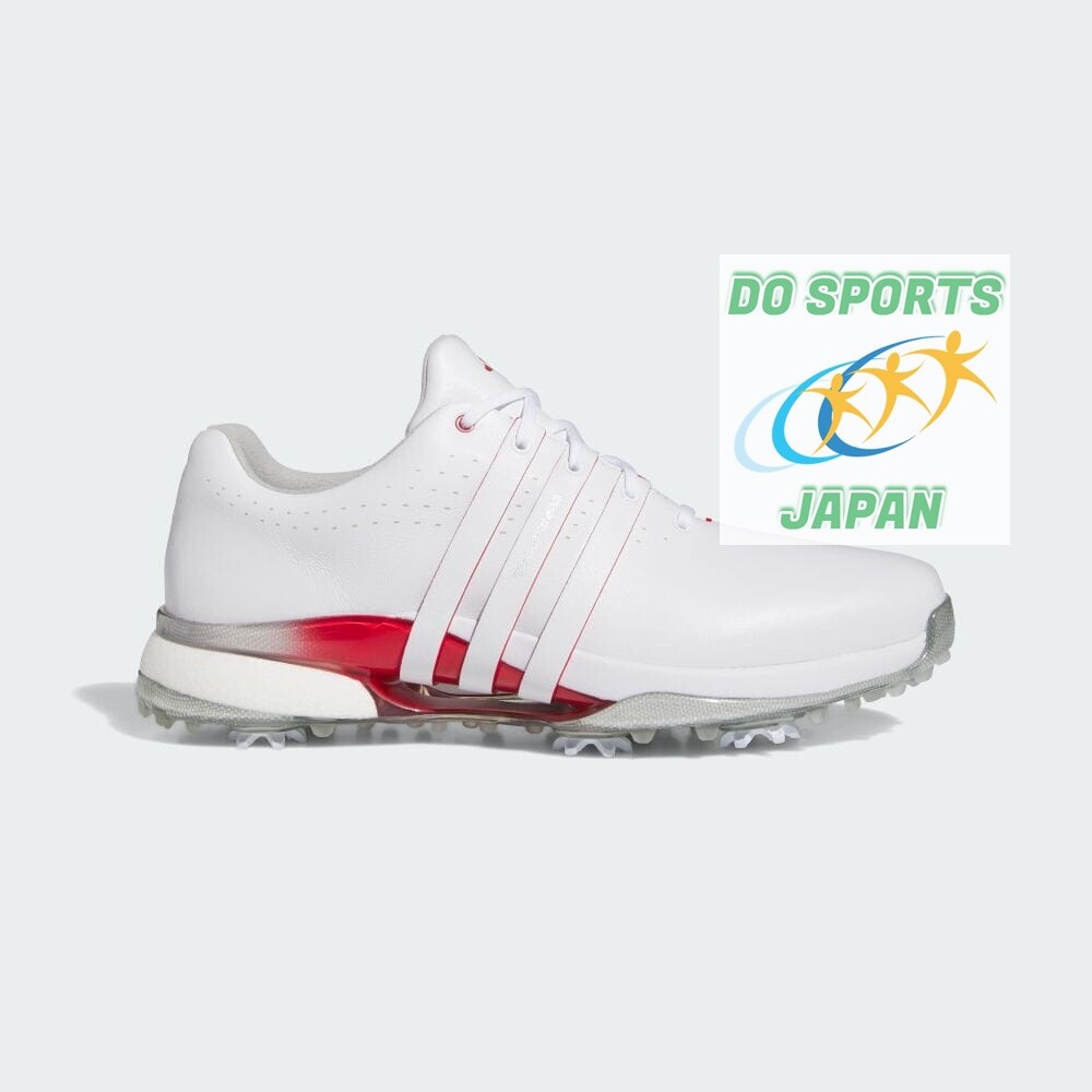 adidas TOUR360 24 BOOST IE3371 Footwear White/Better Scarlet Men 