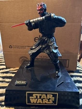 Vintage Star Wars Episode 1 - Darth Maul - Thinkway Toys - Needs Batteries