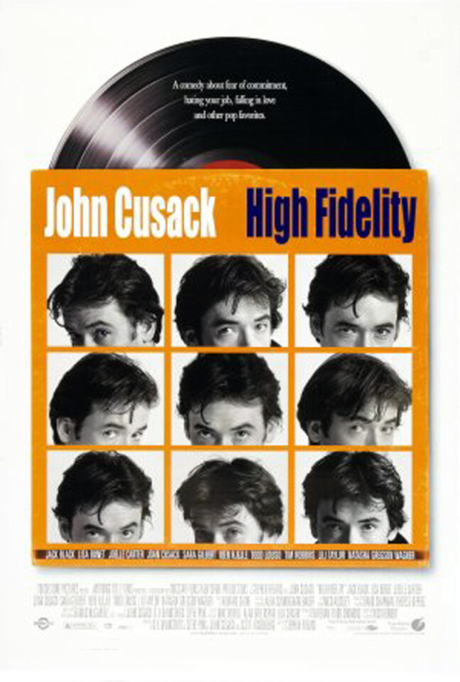 High Fidelity (2000) DVD/Video Poster, Original, SS, Unused, NM