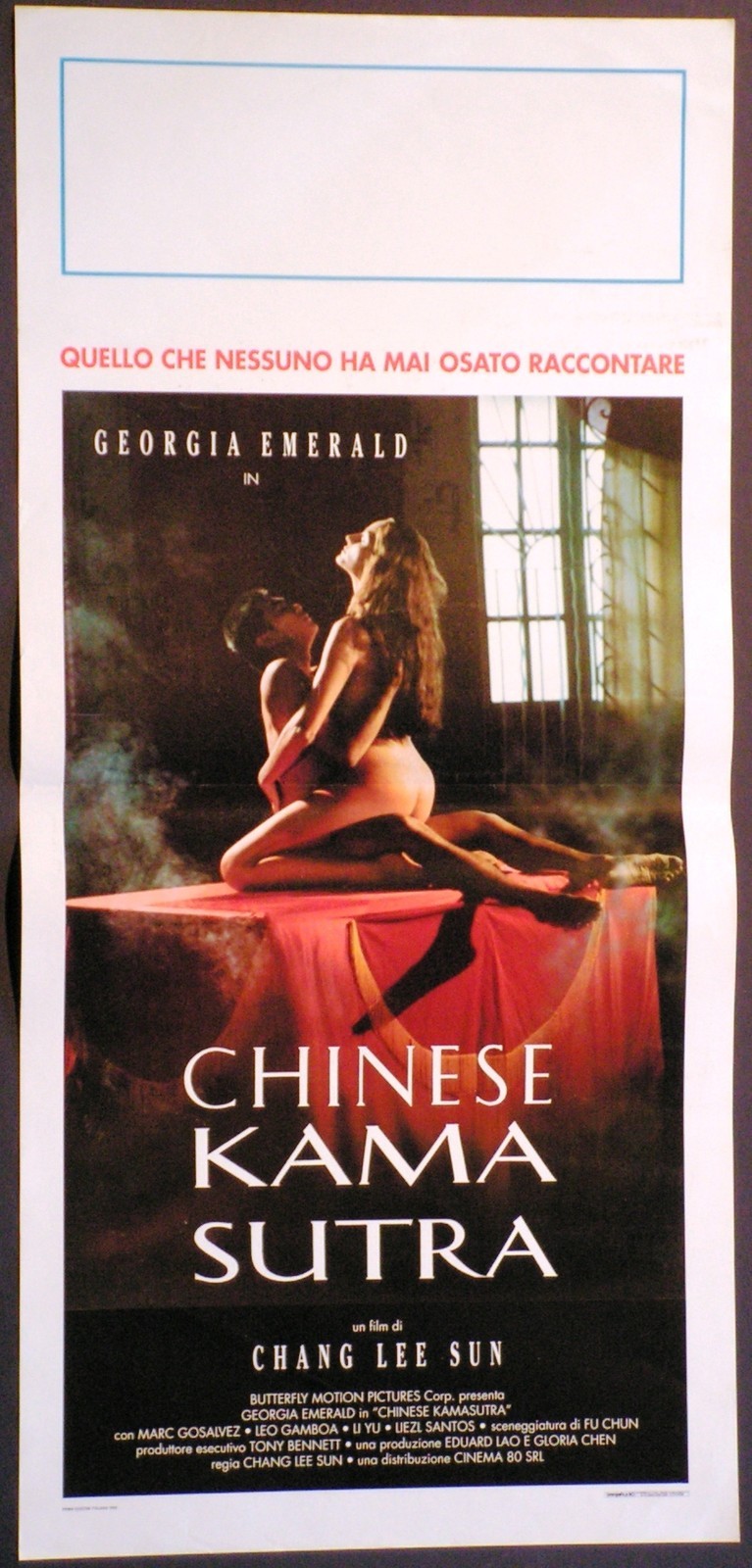 Locandina originale film Chinese Kamasutra (1994) - Regia di Joe D'Amato
