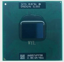 Intel Core 2 Duo P9700 2.8GHz SLGQS 6MB 1066mhz Dual-Core Laptop CPU Processors